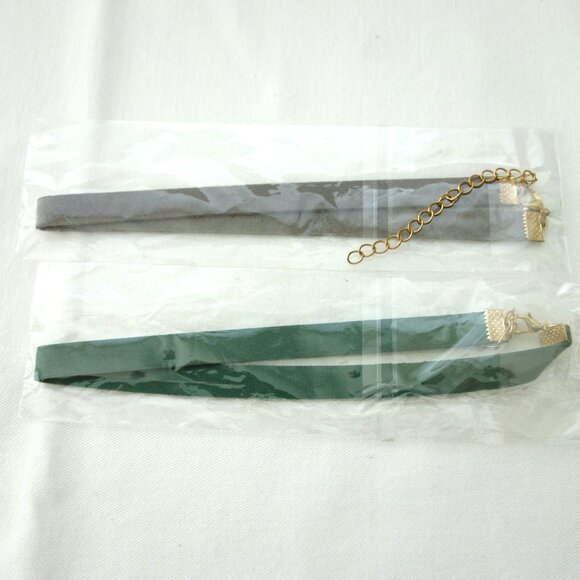 Assorted Mixed Lot Velvet & Lace Jewelry Chokers 9 Pieces New - Picture 6 of 7